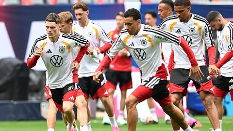 Beim Abschlusstraining fehlte Manuel Neuer zun&auml;chst.