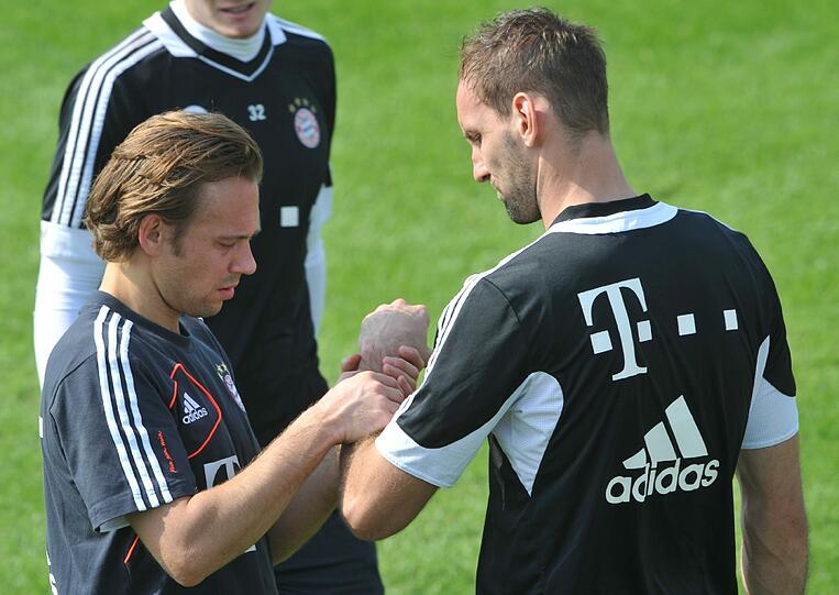 Der FC Bayern am dritten Trainingstag in Doha.