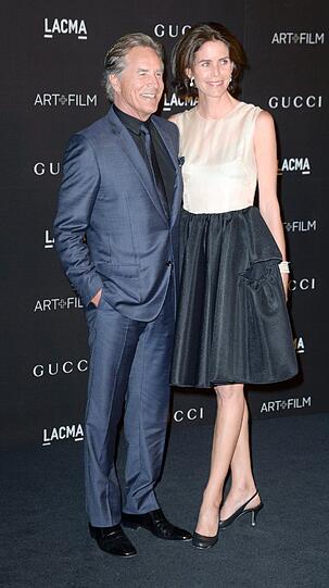Don Johnson mit seiner Frau Kelley Phleger