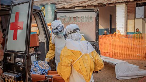 Ein mit dem Ebola-Virus infizierter Mediziner, der nach seiner R&uuml;ckkehr aus dem Kongo in Frankreich in eine Klinik kam, gilt nun als genesen (Archivbild).