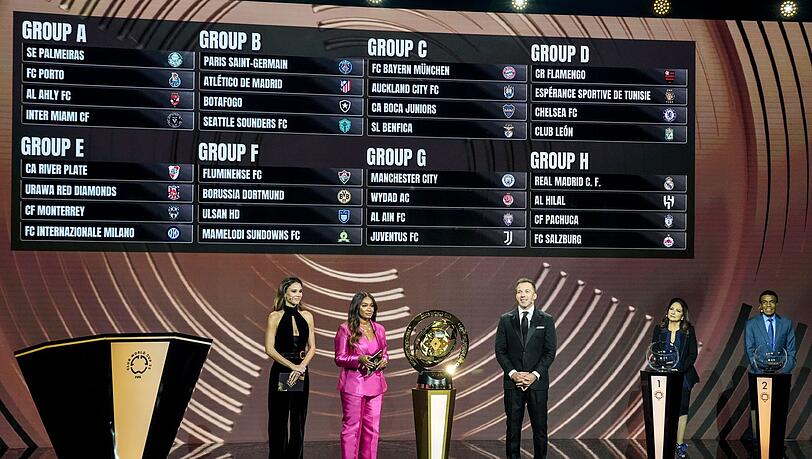 Alle Gruppen der Club-WM im Überblick.