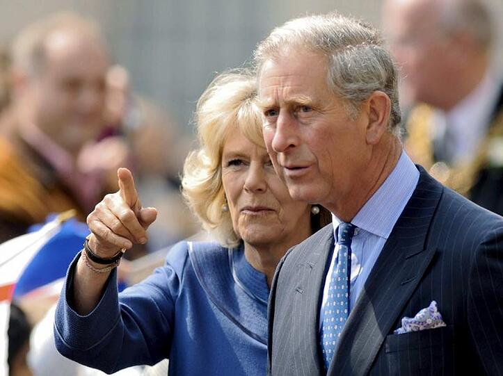 Der britische Thronfolger Prinz Charles und seine Frau Camilla kommen nach Deutschland.