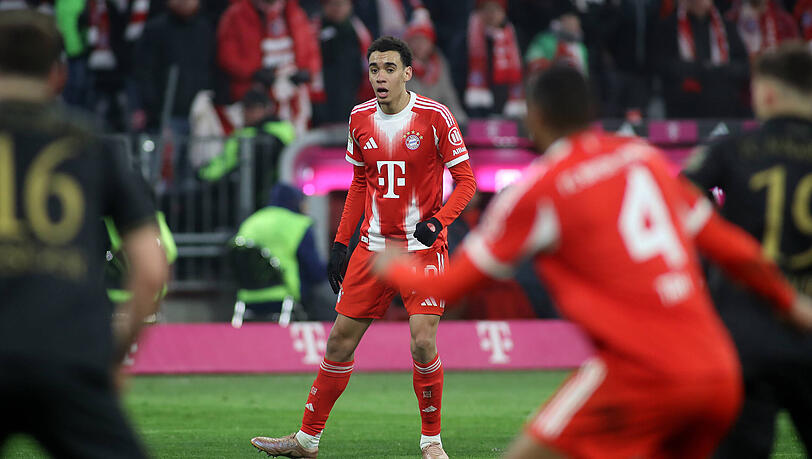 Noch keine entscheidenden Akzente beim 1:2 gegen Augsburg: Jamal Musiala.