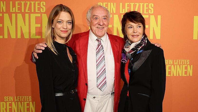 Bitte lächeln: Heike Makatsch (v.l.), Didi Hallervorden und Katrin Sass Bitte lächeln: Heike Makatsch (v.l.), Didi Hallervorden und Katrin Sass