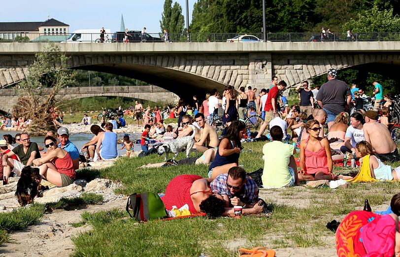 Hier treffen sich die jungen Leute.