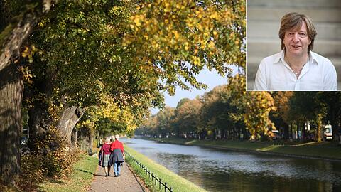 AZ-Stadtspaziergänger Sigi Müller schildert seine Eindrücke vom herbstlichen Schloss Nymphenburg.