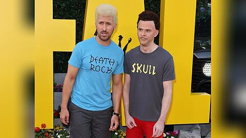 Ryan Gosling und Mikey Day als Beavis und Butt-Head bei der Premiere von "The Fall Guy".