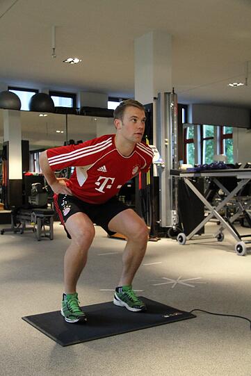 Die Bayern-Spieler im Leistungstest. Die Bilder.