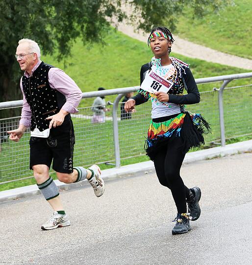 Die Bilder vom Trachtenlauf.