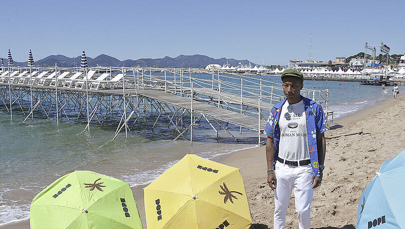 Pharrell Williams bei einem Foto-Call zu seinem Film "Dope" Pharrell Williams bei einem Foto-Call zu seinem Film "Dope"