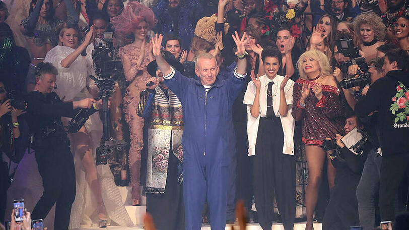 Jean Paul Gaultier verabschiedete sich in Paris vom Laufsteg