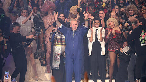 Jean Paul Gaultier verabschiedete sich in Paris vom Laufsteg