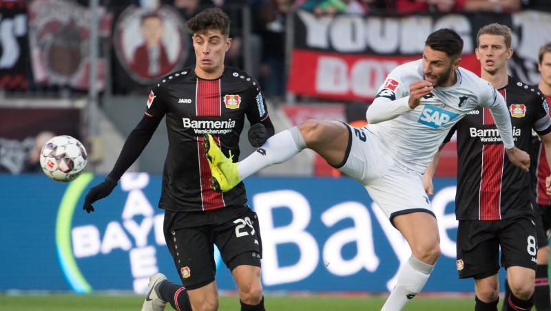 Leverkusen setzt auch in Zukunft auf Kai Havertz (l). Leverkusen setzt auch in Zukunft auf Kai Havertz (l).