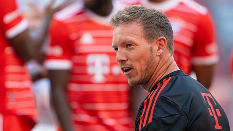 Trainer Julian Nagelsmann will die Offensive voranbringen.