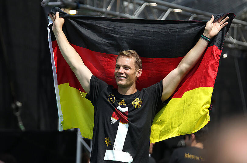 Manuel Neuer ist für deutsche Frauen der beliebteste Fußballer