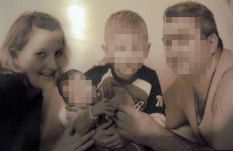 Ein altes Familienfoto.