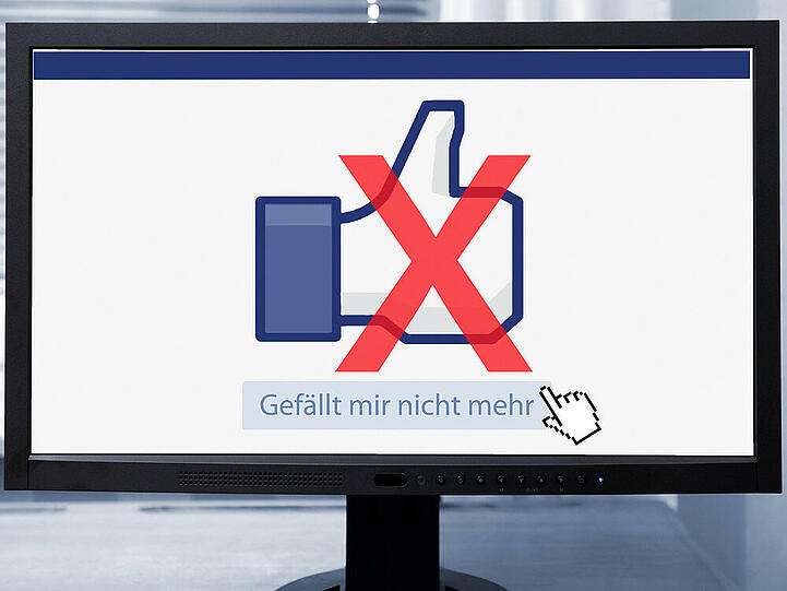 Wenn einem nicht dasselbe gefällt wie den Facebook-Freunden, muss man sich eben trennen