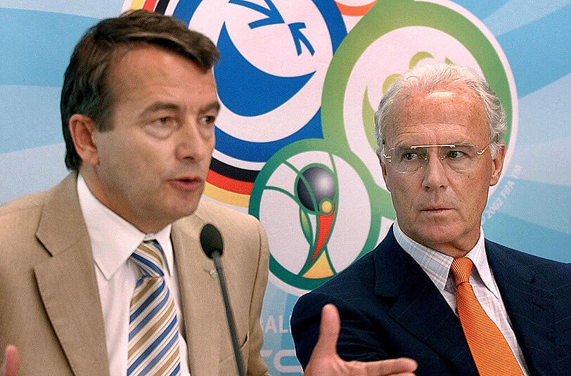 "Eine Partie Memory zwischen Franz Beckenbauer und Wolfgang Niersbach wäre ein Desaster." (Journalist Günter Klein vom Münchner Merkur via Twitter über die Affäre zur WM 2006)