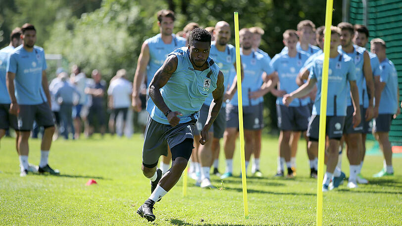Kodjovi Koussou beim Slalom-Sprint.