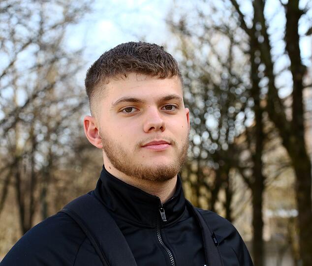 Der Schüler Nico Zankl mag die Ruhe in der Zamdorf-Siedlung.