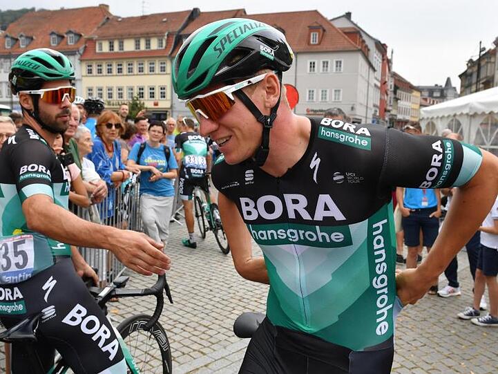 Pascal Ackermann musste die Deutschland-Tour vorzeitig aufgeben.