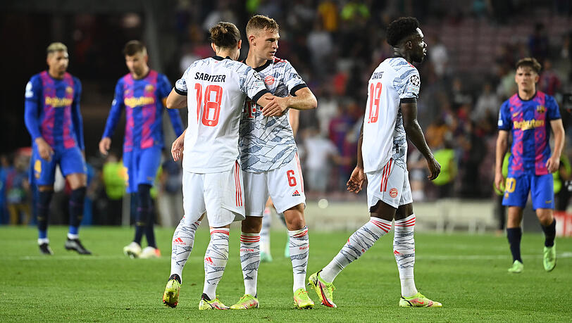 14. September 2021: Auch in der vergangenen Champions-League-Saison gewann der FC Bayern sein Auftaktspiel - mit 3:0 beim FC Barcelona.