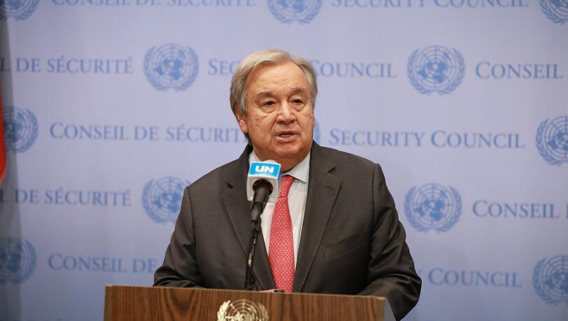 "Ich rufe zu einer sofortigen Feuerpause auf", sagt UN-Generalsekretär António Guterres.