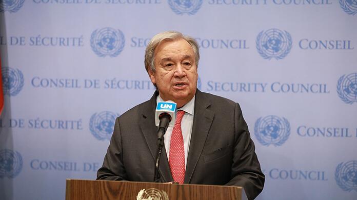 "Ich rufe zu einer sofortigen Feuerpause auf", sagt UN-Generalsekretär António Guterres.