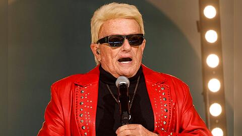 Beim Luxuswagen von Heino platzte am späten Samstagabend ein Reifen.