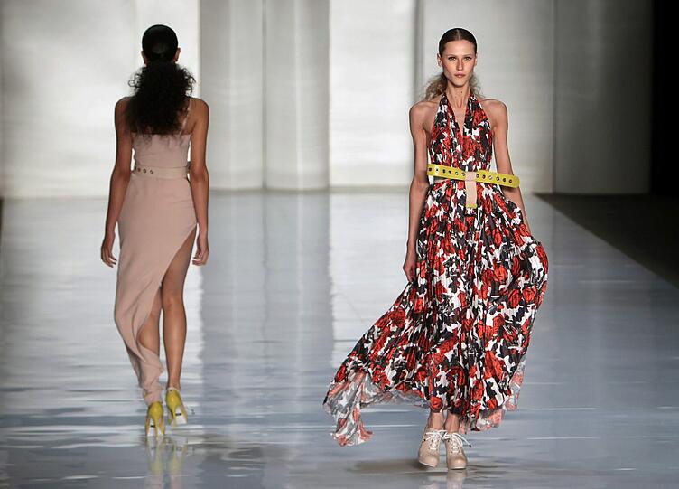 Sexy: Models zeigen bei der Mode-Woche in Rio de Janeiro die neuesten Kollektionen.