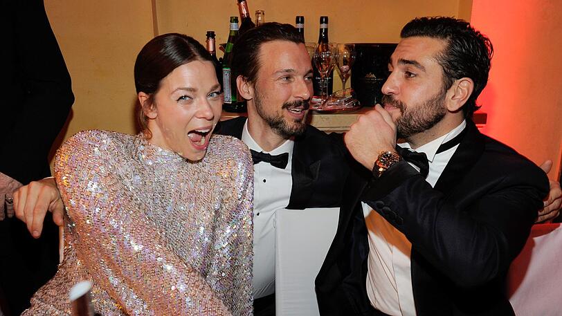Kino-Kollegen: Jessica Schwarz, Florian David Fitz und Elyas M'Barek.