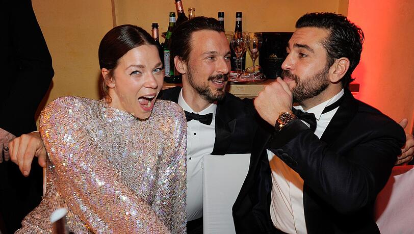 Kino-Kollegen: Jessica Schwarz, Florian David Fitz und Elyas M'Barek. Kino-Kollegen: Jessica Schwarz, Florian David Fitz und Elyas M'Barek.