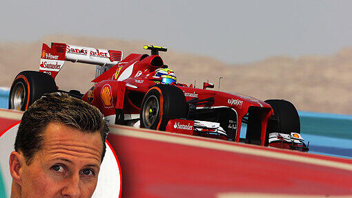 Eine Kurve auf der Formel-1-Rennstrecke von Bahrain wird nach Michael Schumacher benannt. Eine Kurve auf der Formel-1-Rennstrecke von Bahrain wird nach Michael Schumacher benannt.