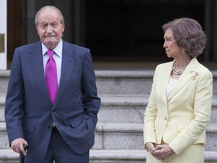 Das spanische Königspaar: Juan Carlos und Sofia