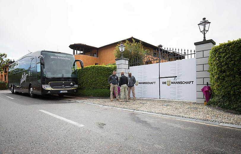 Das Hotel Giardino in Ascona: So luxuriös residiert die DFB-Elf während der EM-Vorbereitung.