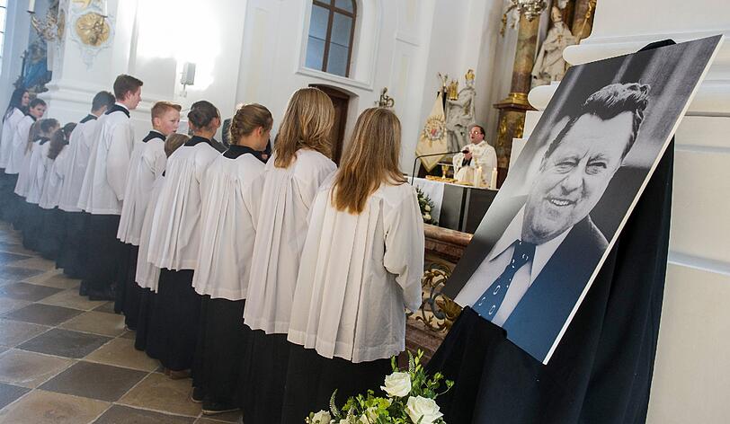 Gedenkgottesdienst für Franz Josef Strauß.