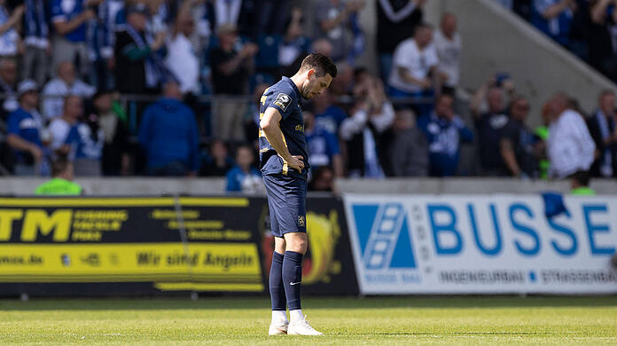 Marcel Bär geriet mit seinen Löwen beim 1. FC Magdeburg unter die Räder.