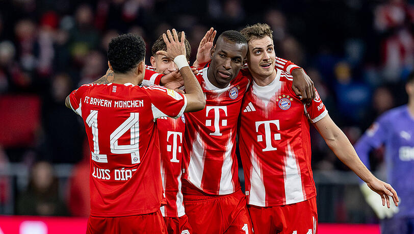 Traf zum 3:1 für den FC Bayern: Nicolas Jackson.