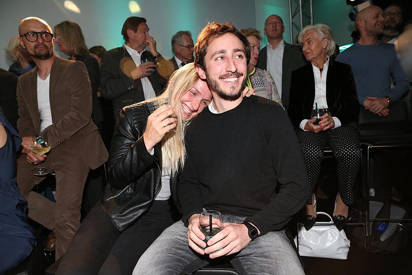 Turtelpaar: Maria Vogel und Freund Benedikt