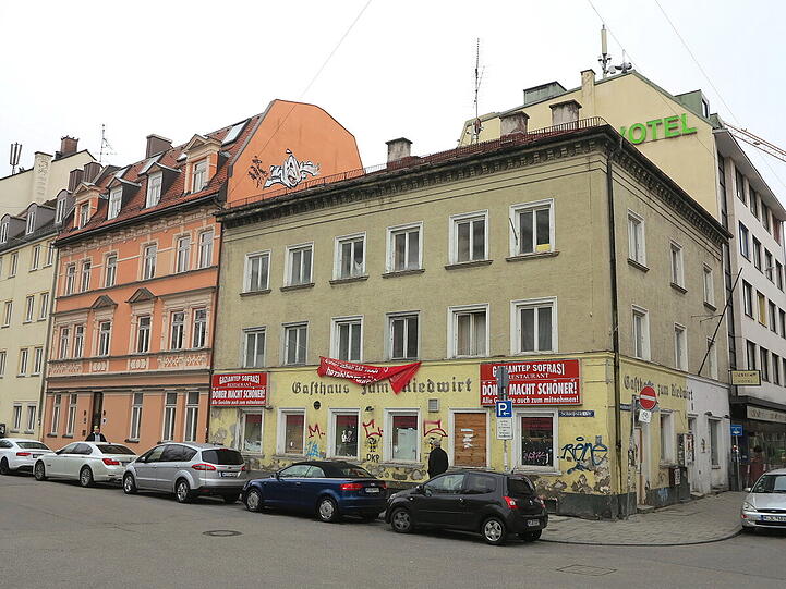 Baustellen und Kunst am Bau: Im Westend gibt es viel zu entdecken.