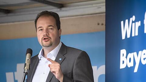 Der bayerische AfD-Landeschef Martin Sichert kandidiert erneut.