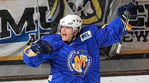 Der Superstar des EHC München: Eric Schneider.