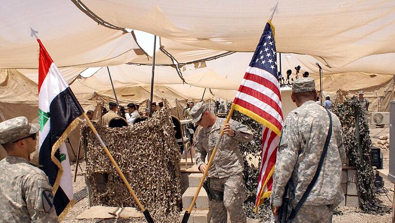 Die amerikanischen Truppen waren 2011 zunächst aus dem Irak abgezogen, kehrten aber knapp drei Jahre später wieder zurück.