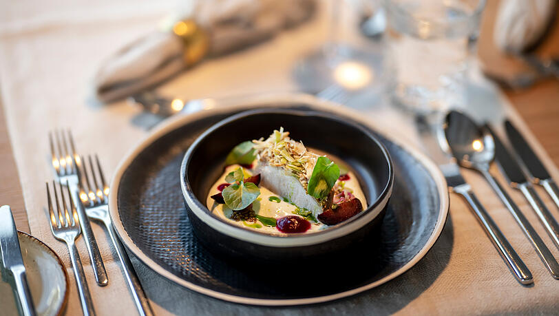 Gourmet Cuisine: Regional aus dem Salzburger Land.  Hausgemachte, traditionelle Gerichte werden neu gedacht. Genussvoll, nat&uuml;rlich und  voller Aromen.