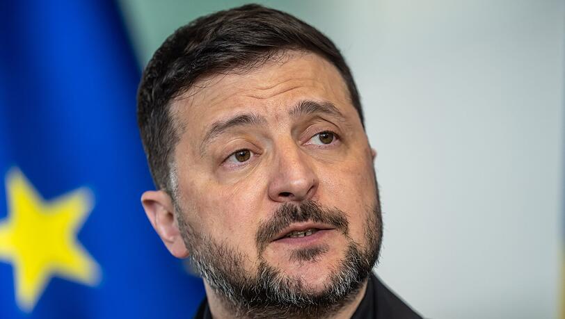 Der ukrainische Präsident Wolodymyr Selenskyj fordert eine rasche EU-Mitgliedschaft seines Landes. (Archivbild) Der ukrainische Präsident Wolodymyr Selenskyj fordert eine rasche EU-Mitgliedschaft seines Landes. (Archivbild)