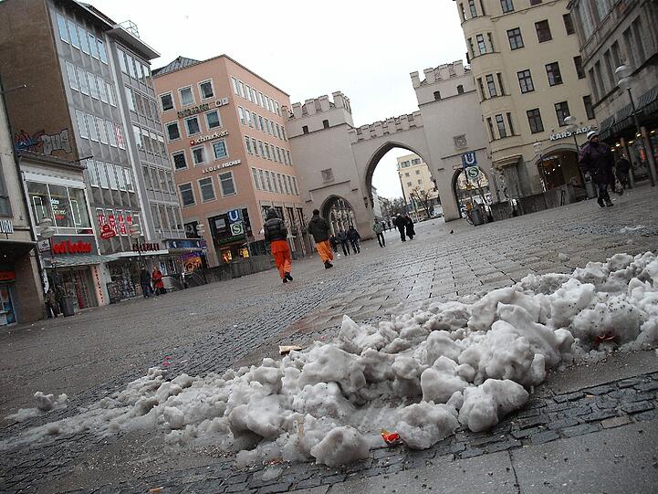 Schnee in München: So schaut's aus, wenn's kalt wird. Die Bilder aus den vergangenen Jahren.