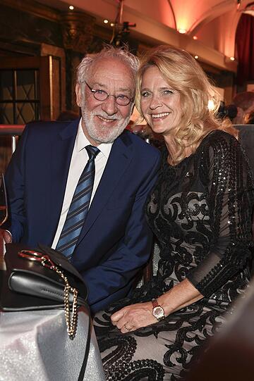 Dieter Hallervorden und Freundin Christiane Zander