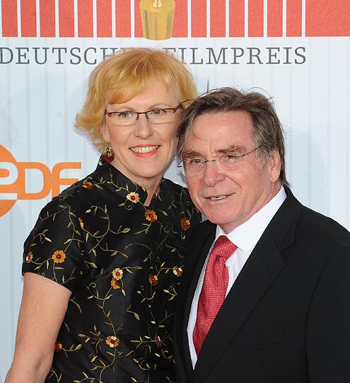 Elmar Wepper mit Ehefrau