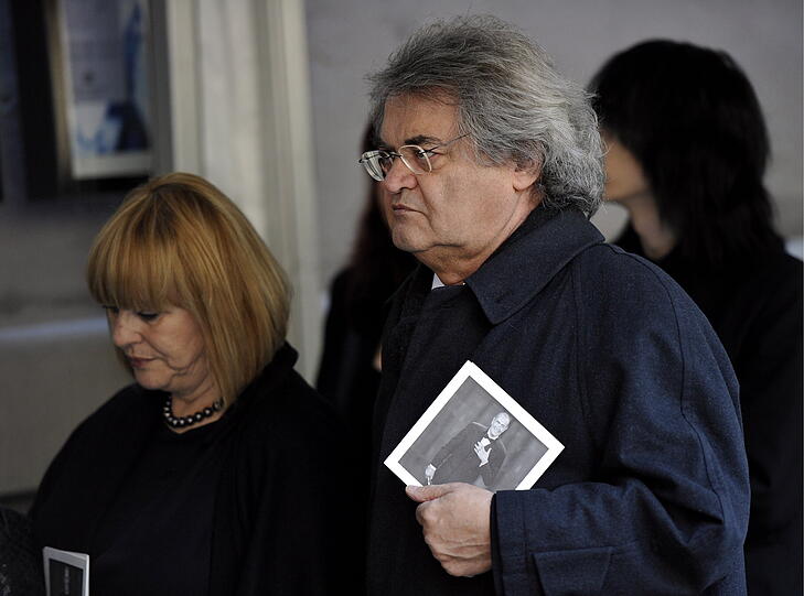 Helmut Markwort und Patricia Riekel