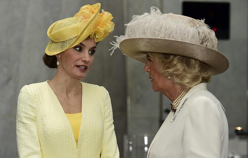 Königin Letizia und Herzogin Camilla